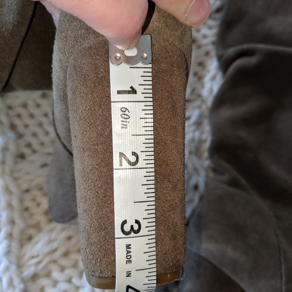 Steve Madden Suede round toe slouch knee boot - Picture 4 of 8